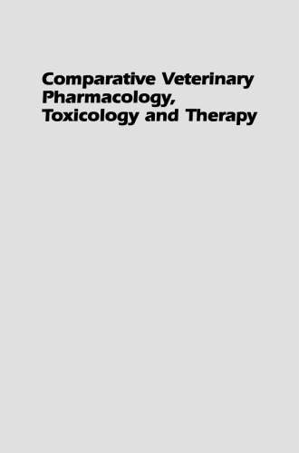 Comparative Veterinary Pharmacology, Toxicology and Theraphy: Proceedings of the 3rd Congress of the European Association for Veterinary Pharmacology and Toxicology, August 25–29 1985, Ghent, Belgium Part II, Invited Lectures