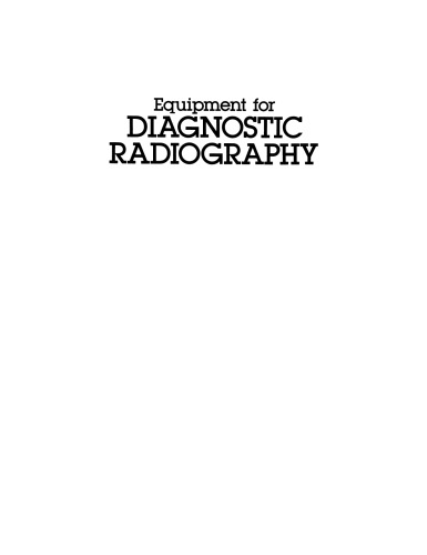 Equipment for Diagnostic Radiography