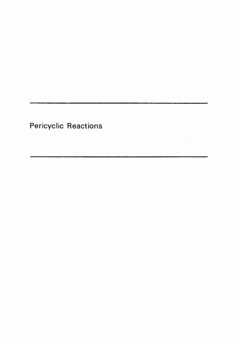 Pericyclic Reactions