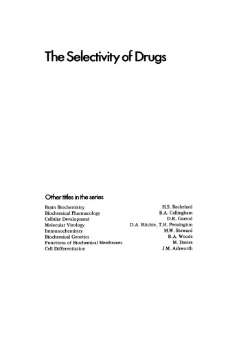 The Selectivity of Drugs