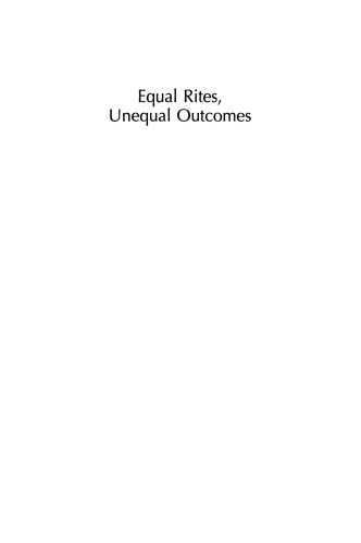 Equal Rites, Unequal Outcomes: Women in American Research Universities