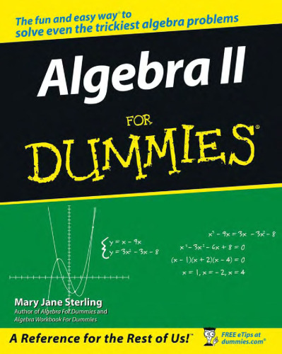 Algebra II for dummies