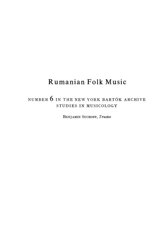 Rumanian Folk Music: Maramureş County