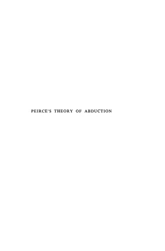 Peirce’s Theory of Abduction