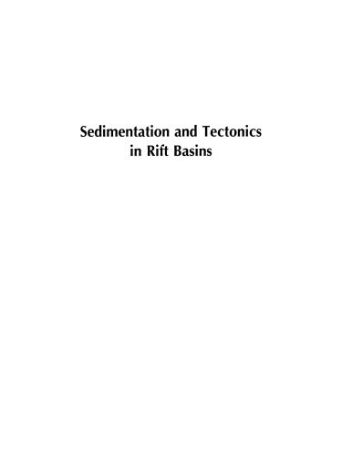 Sedimentation and Tectonics in Rift Basins Red Sea:- Gulf of Aden