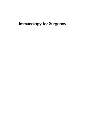 Immunology for Surgeons