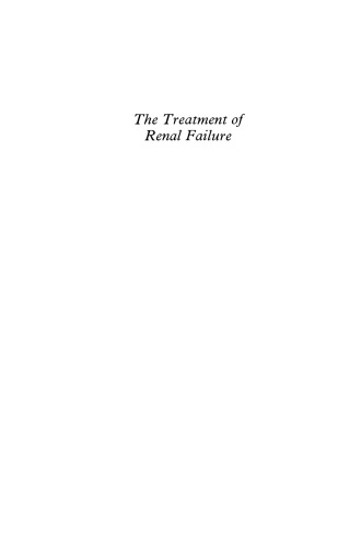 The Treatment of Renal Failure