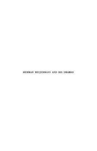 Herman Heijermans and His Dramas