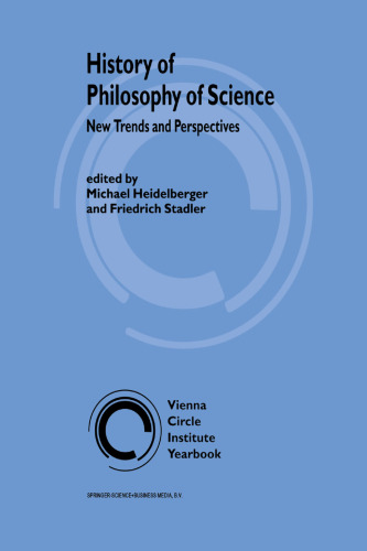 History of Philosophy of Science: New Trends and Perspectives