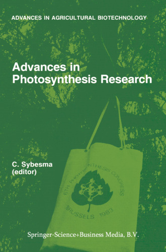 Advances in Photosynthesis Research: Proceedings of the VIth International Congress on Photosynthesis, Brussels, Belgium, August 1–6, 1983