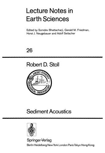 Sediment Acoustics