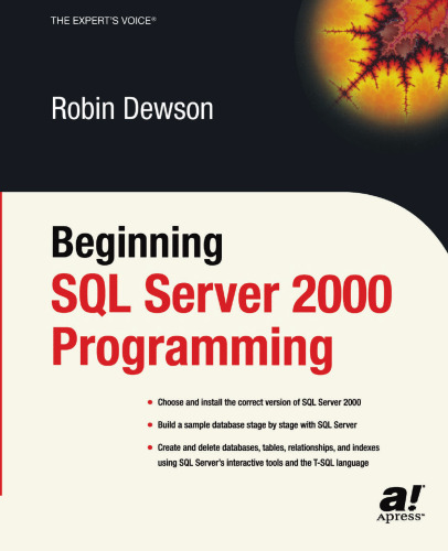 Beginning SQL Server 2000 Programming