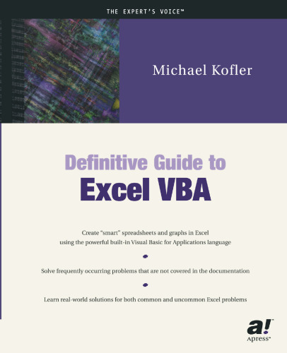 Definitive Guide to Excel VBA