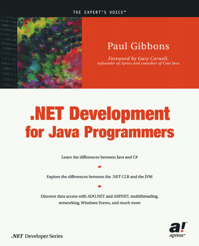 .NET Development for Java Programmers