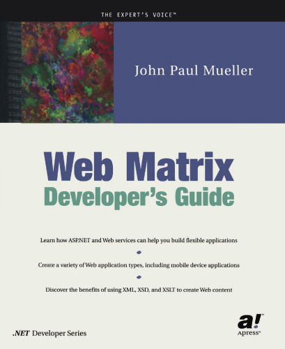 Web Matrix Developer’s Guide