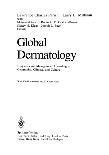 Global Dermatology: Diagnosis and Management According to Geography, Climate, and Culture