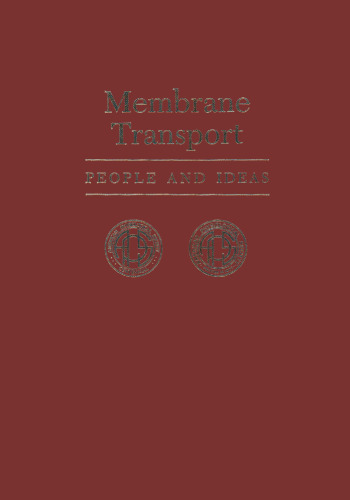 Membrane Transport: People and Ideas