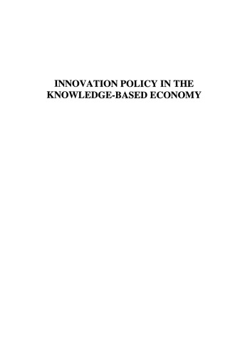 Innovation Policy in the Knowledge-Based Economy