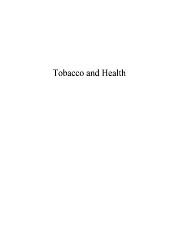 Tobacco and Health