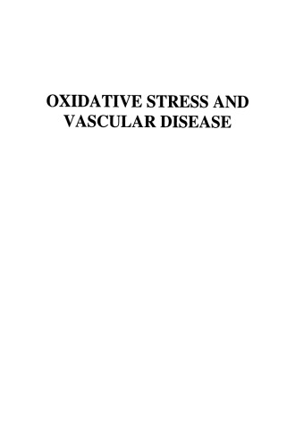 Oxidative Stress and Vascular Disease