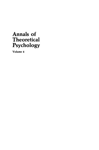 Annals of Theoretical Psychology