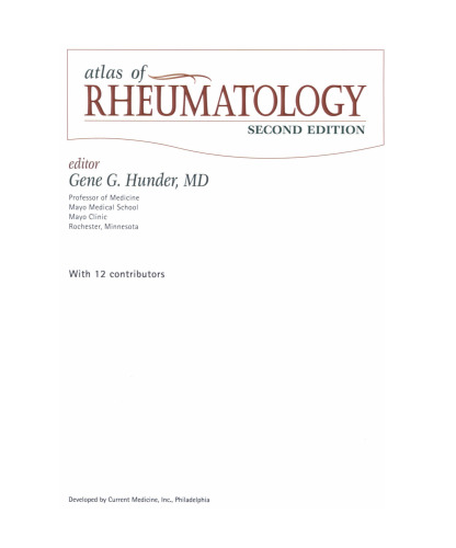 Atlas of Rheumatology