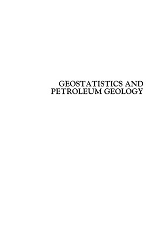 Geostatistics and Petroleum Geology