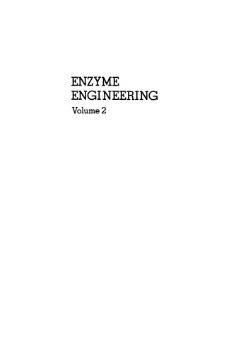 Enzyme Engineering Volume 2