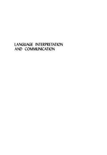 Language Interpretation and Communication