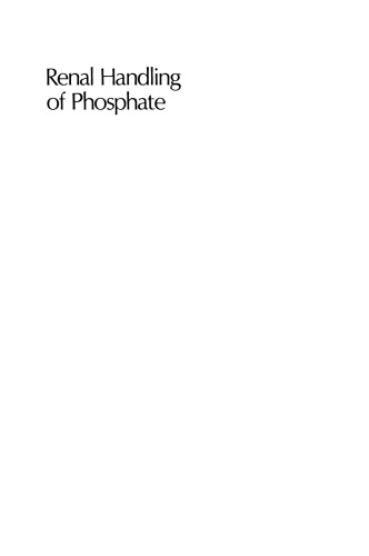 Renal Handling of Phosphate