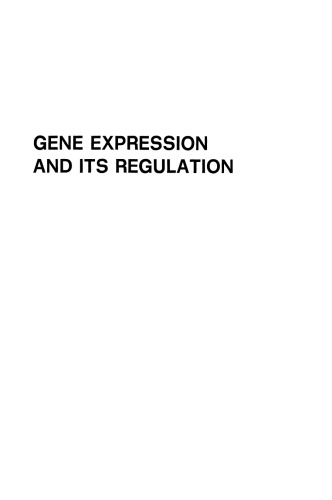 Gene Expression and its Regulation: Proceedings of the Eleventh International Latin American Symposium, held at the University of La Plata, Argentina, November 28–December 3, 1971