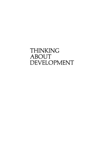 Thinking About Development