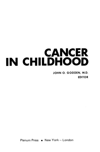 Cancer in Childhood