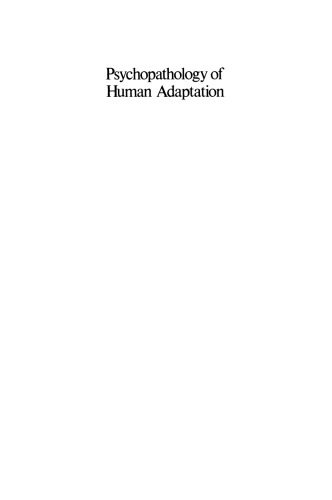 Psychopathology of Human Adaptation