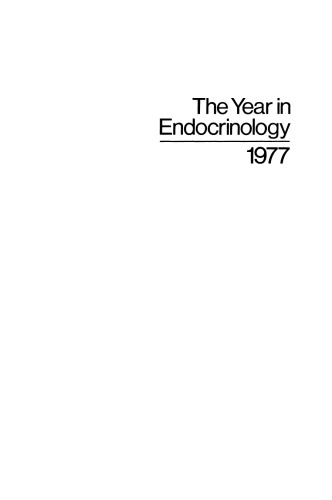 The Year in Endocrinology 1977