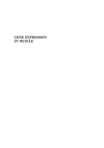 Gene Expression in Muscle