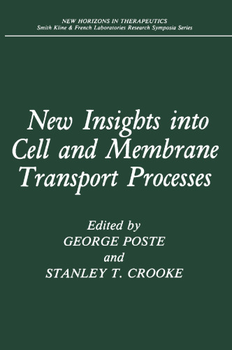 New Insights into Cell and Membrane Transport Processes