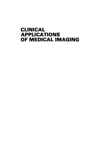 Clinical Applications of Medical Imaging