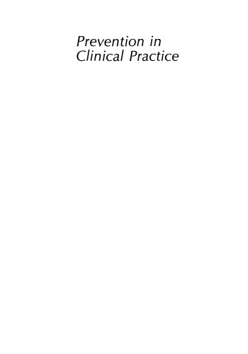 Prevention in Clinical Practice