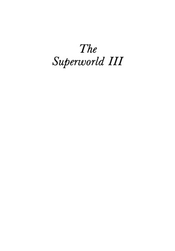 The Superworld III