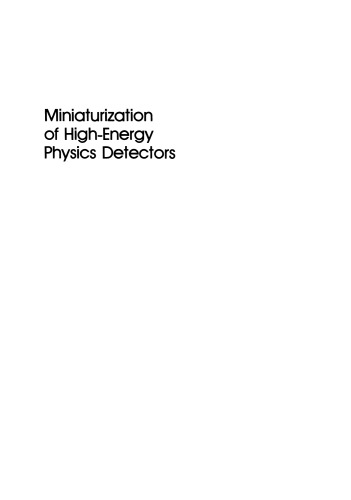 Miniaturization of High-Energy Physics Detectors