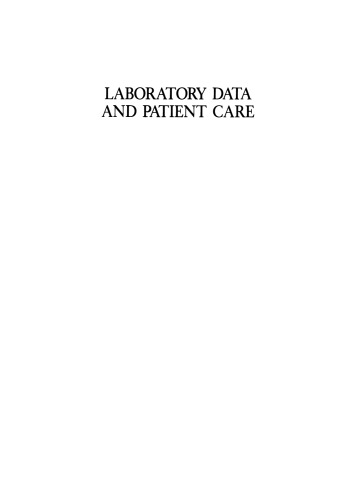 Laboratory Data and Patient Care