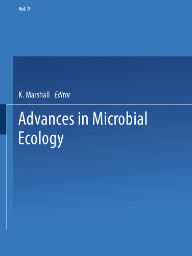 Advances in Microbial Ecology