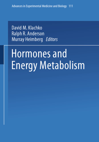 Hormones and Energy Metabolism