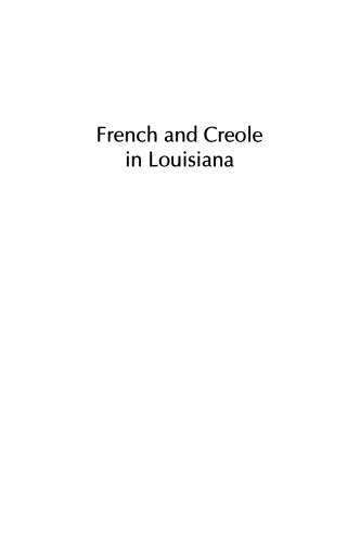 French and Creole in Louisiana