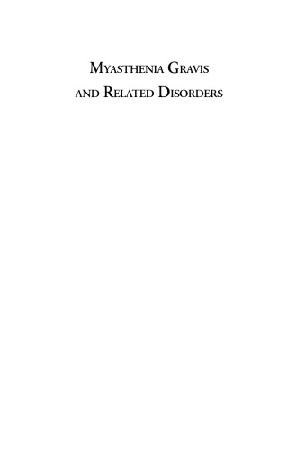 Myasthenia Gravis and Related Disorders