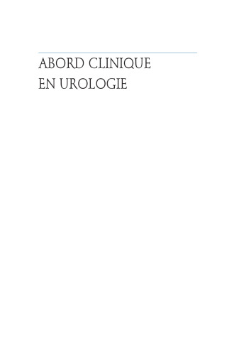 Abord Clinique EN Urologie