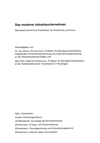 Planungsrechnung und Entscheidungstechnik: Operations Research Verfahren