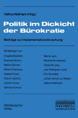 Politik im Dickicht der Bürokratie: Beiträge zur Implementationsforschung