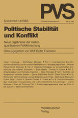 Politische Stabilität und Konflikt: Neue Ergebnisse der makroquantitativen Politikforschung